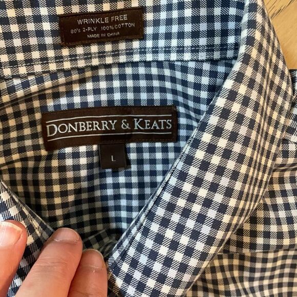 Donnerry & Keats men’s Button Down Shirt - Picture 4 of 5